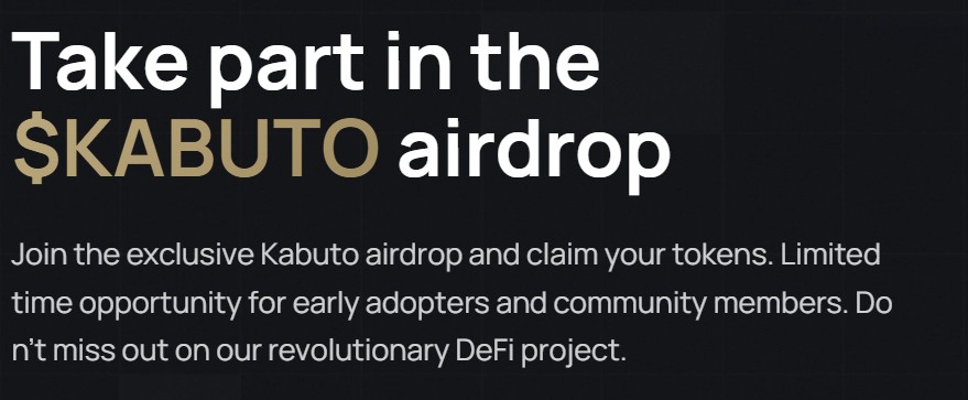 Kabuto Crypto Airdrop