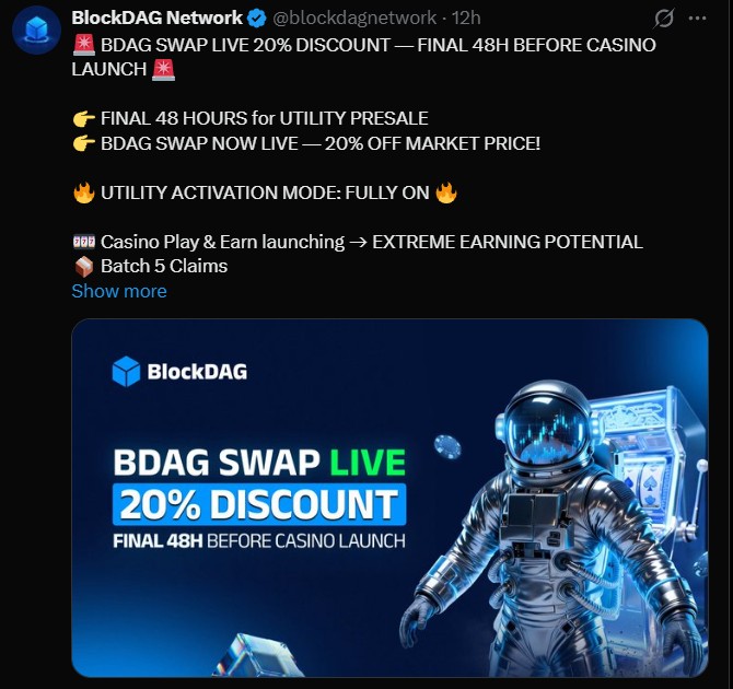 Final BlockDAG Presale and Discount Update