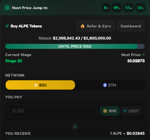 alphapepe presale price