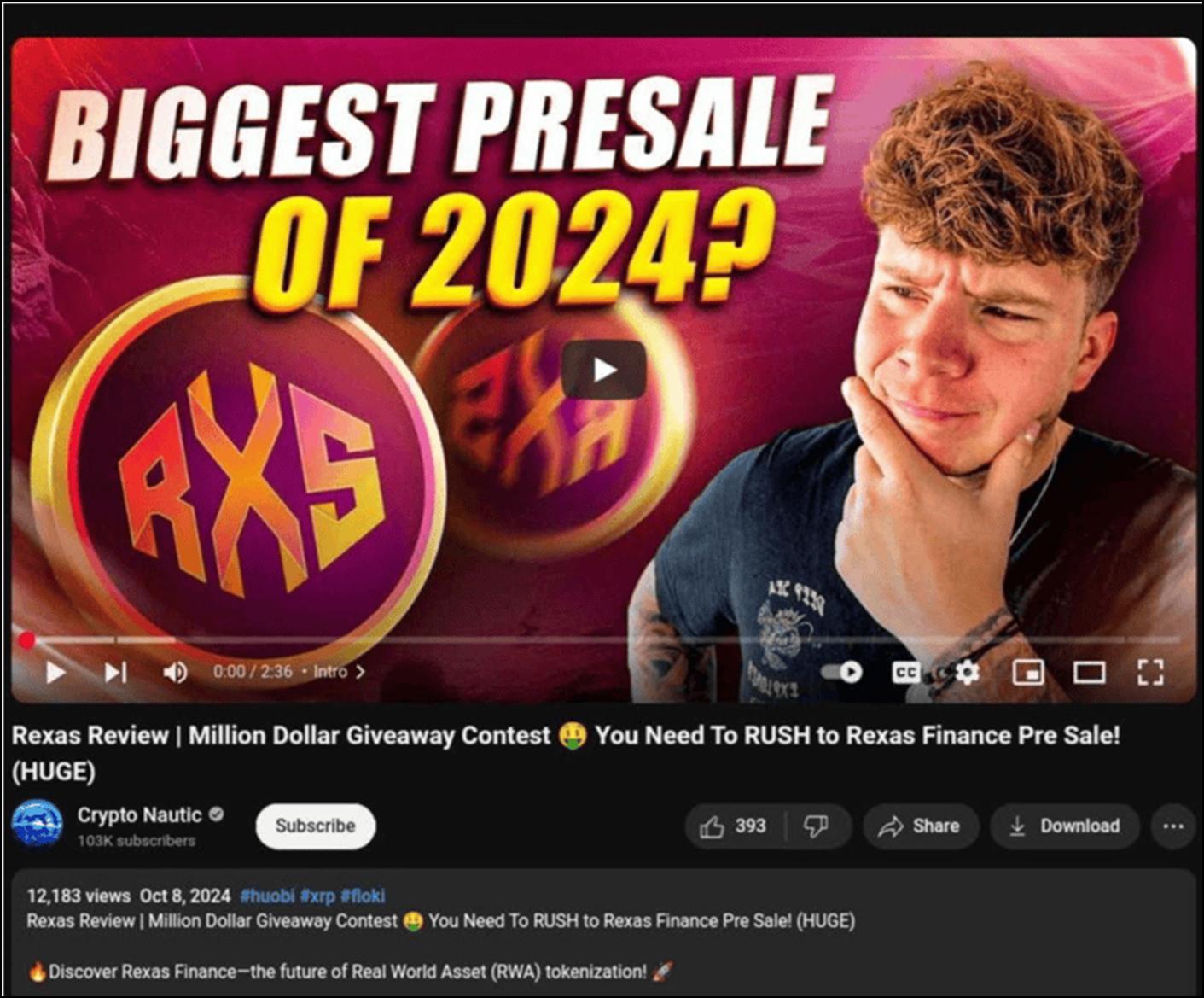 Biggest presale