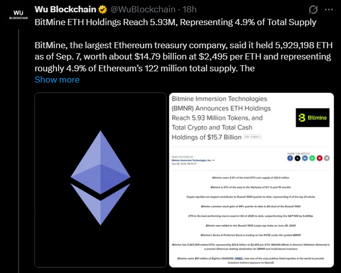 BitMine Ethereum Holdings BitMine Ethereum Holdings