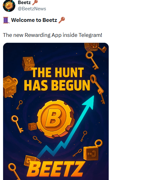 Telegram rewards of beetz 