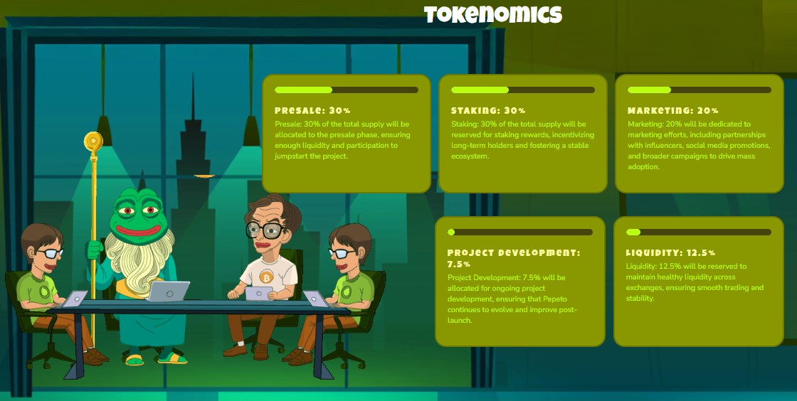 Pepeto Tokenomics