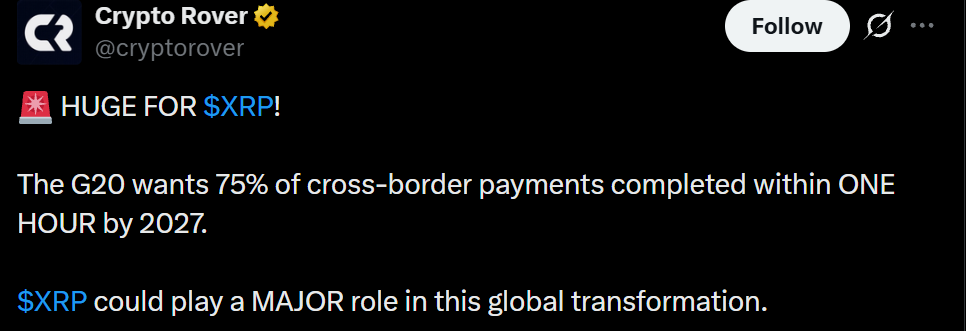 Information by crypto rover on X