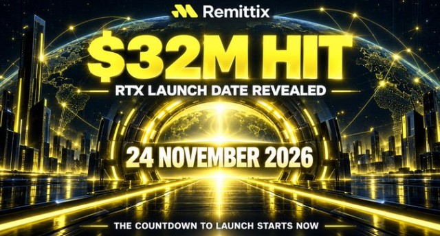 Remittix Launch Date in November 2026 Remittix Launch Date in November 2026