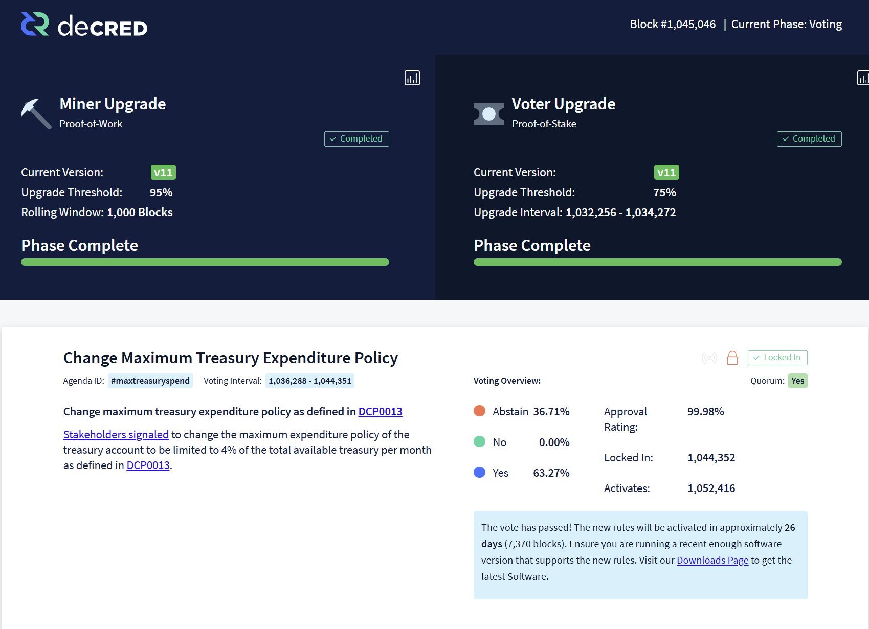 approval of DCP0013 fits into this shift