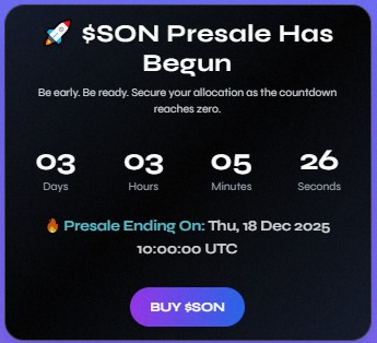 Son presale ending Son presale ending