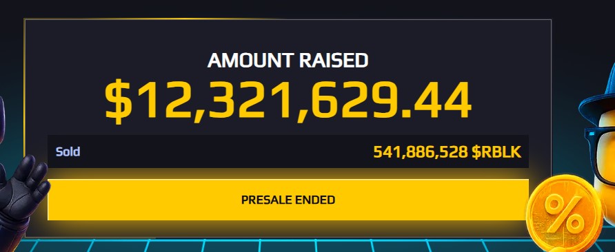RBLK Presale Gap RBLK Presale Gap