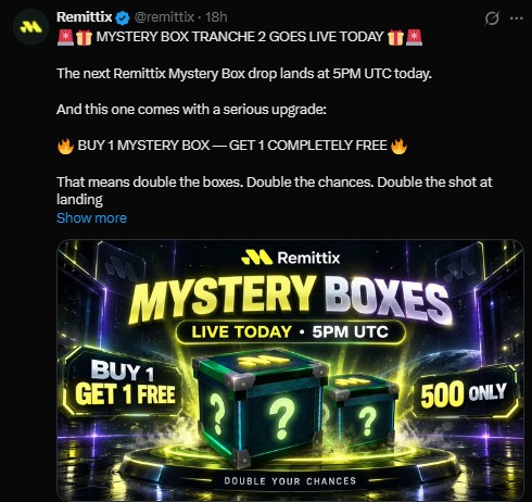 BUY 1 MYSTERY BOX—GET 1 COMPLETELY FREE