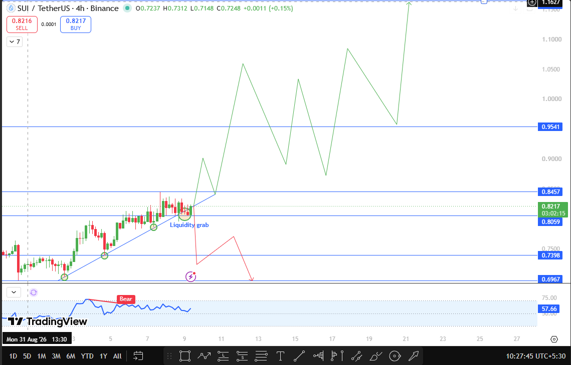 SUI Technical Analysis And Forecast