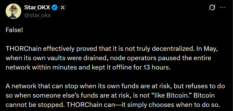 OKX founder X post OKX founder X post
