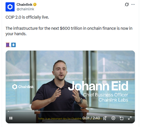 chainlink ccip 2.0 news chainlink ccip 2.0 news
