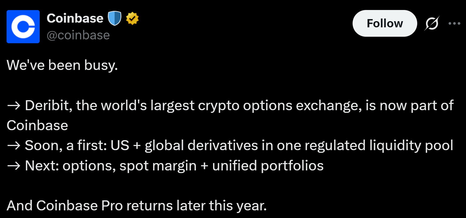 Information by Coinbase Information by Coinbase