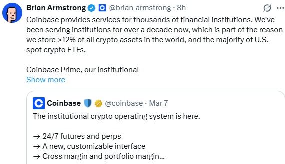 brian armstrong tweet brian armstrong tweet