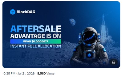 BLOCKDAG ON X ADVANTAGE IS ON BLOCKDAG ON X ADVANTAGE IS ON