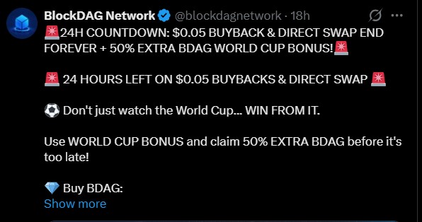 BlockDAG legacy Sale 