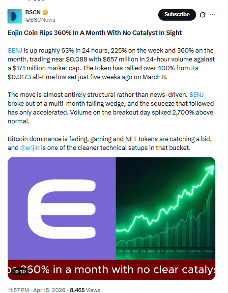 BSC NEWS ENJIN UPDATE 