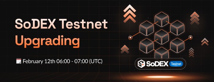 SoDEX Testnet Faucet Upgrade