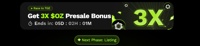 Ozak AI Presale End Timer