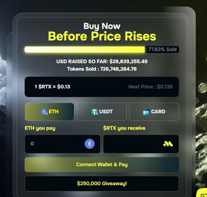 Remittix presale data 