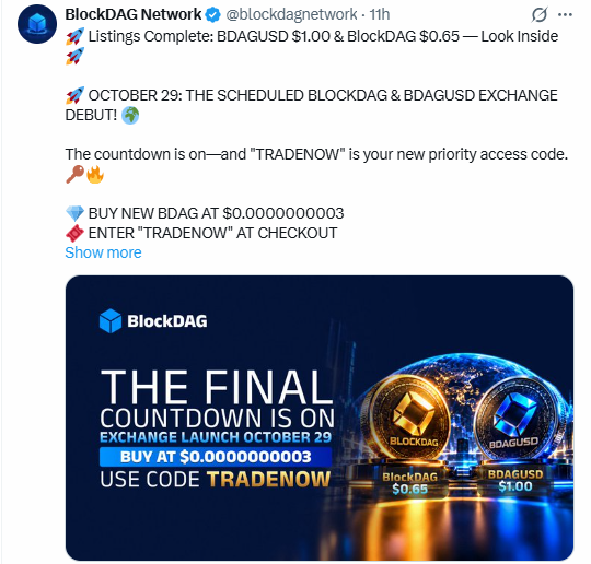 blockdag latest tweet blockdag latest tweet
