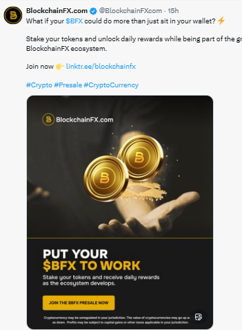 What if your $BFX could do more than just sit in your wallet? What if your $BFX could do more than just sit in your wallet?