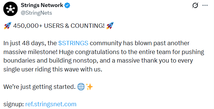 strings network post on x strings network post on x