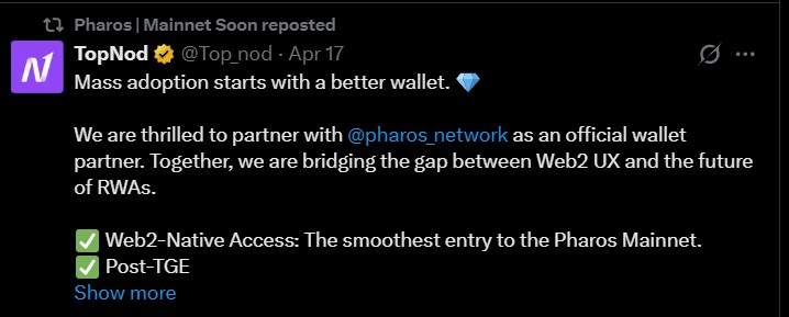 Pharos Network Mainnet Launch