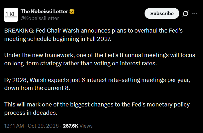 Federal Reserve Rate cut decision