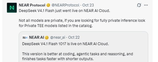 NEAR Protocol on X NEAR Protocol on X