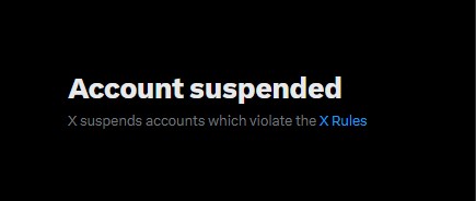Monad X Account Suspended