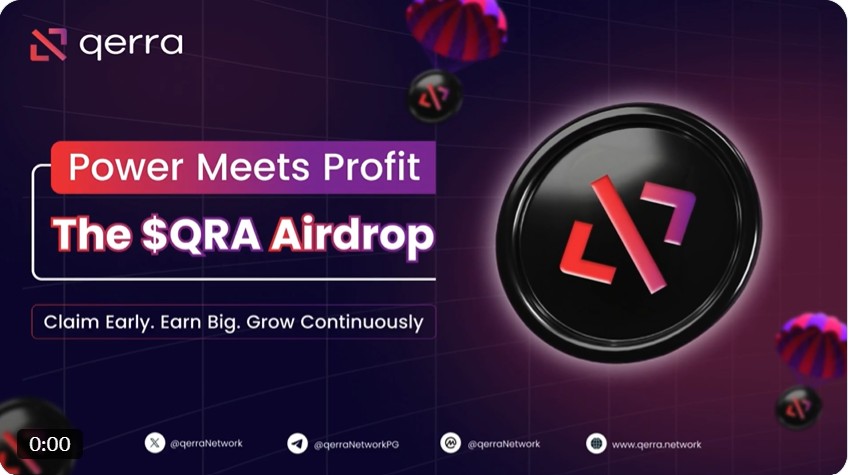 qerra Network ($QRA) Crypto Aidrop qerra Network ($QRA) Crypto Aidrop