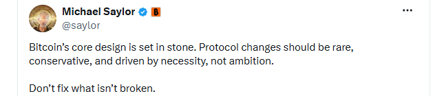 Michael Saylor Bitcoin Comment