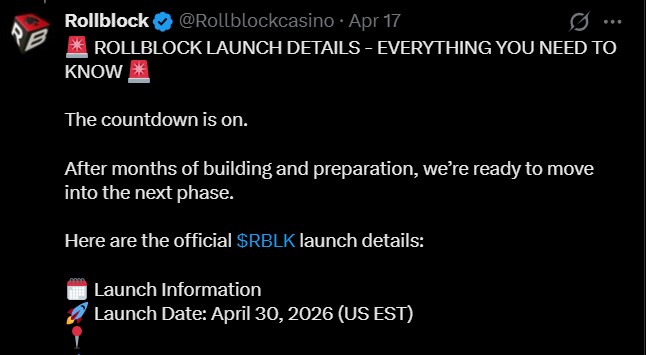 Rollblock Listing Update