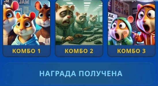 Hamster Kombat Daily Combo