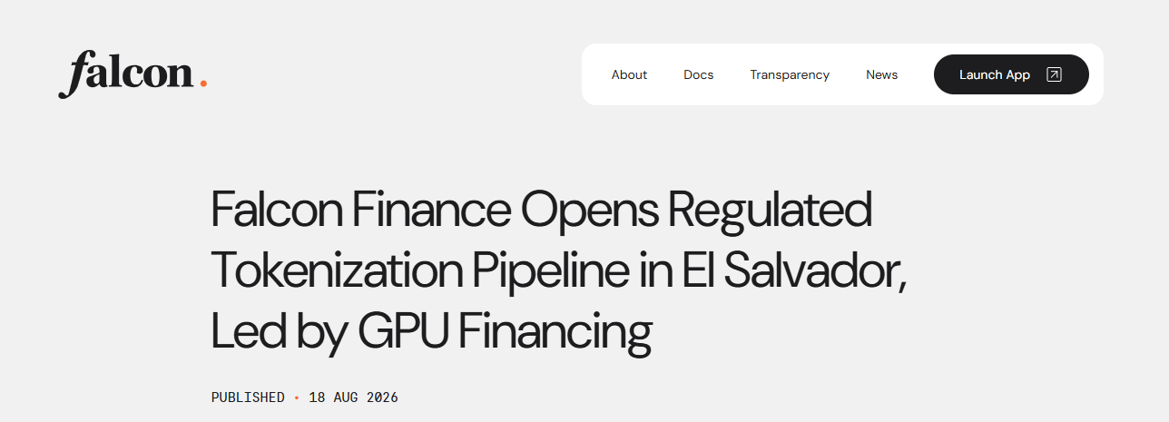 Falcon Official Announecement