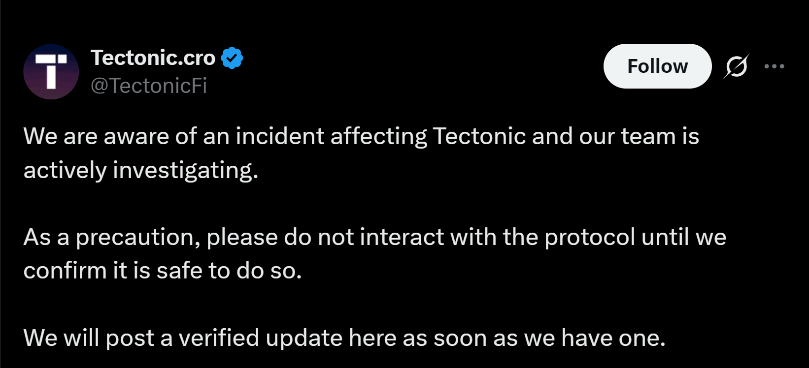 Tectonic detail