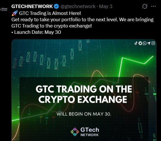 Gtech Network listing date