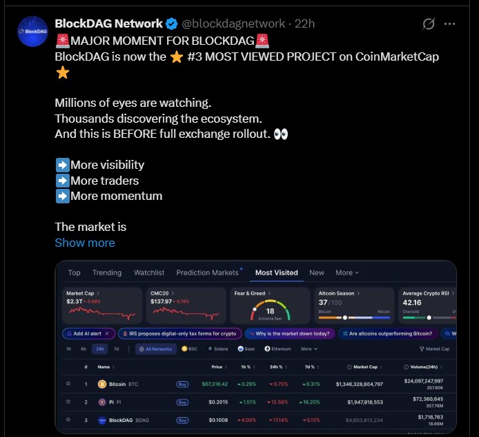 BlockDAG Latest news today BlockDAG Latest news today
