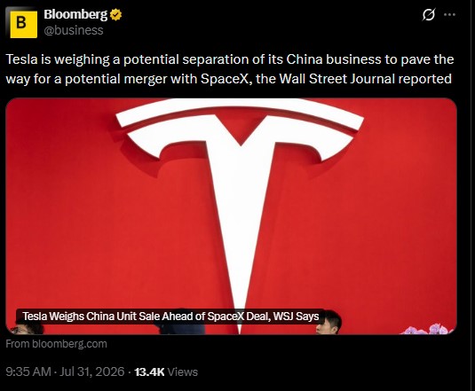 Tesla-SpaceX Deal