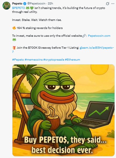 164% staking reward