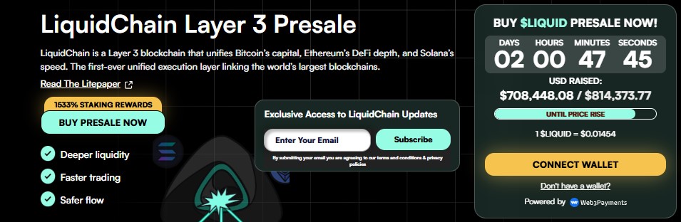 LiquidChain ($LIQUID) Presale