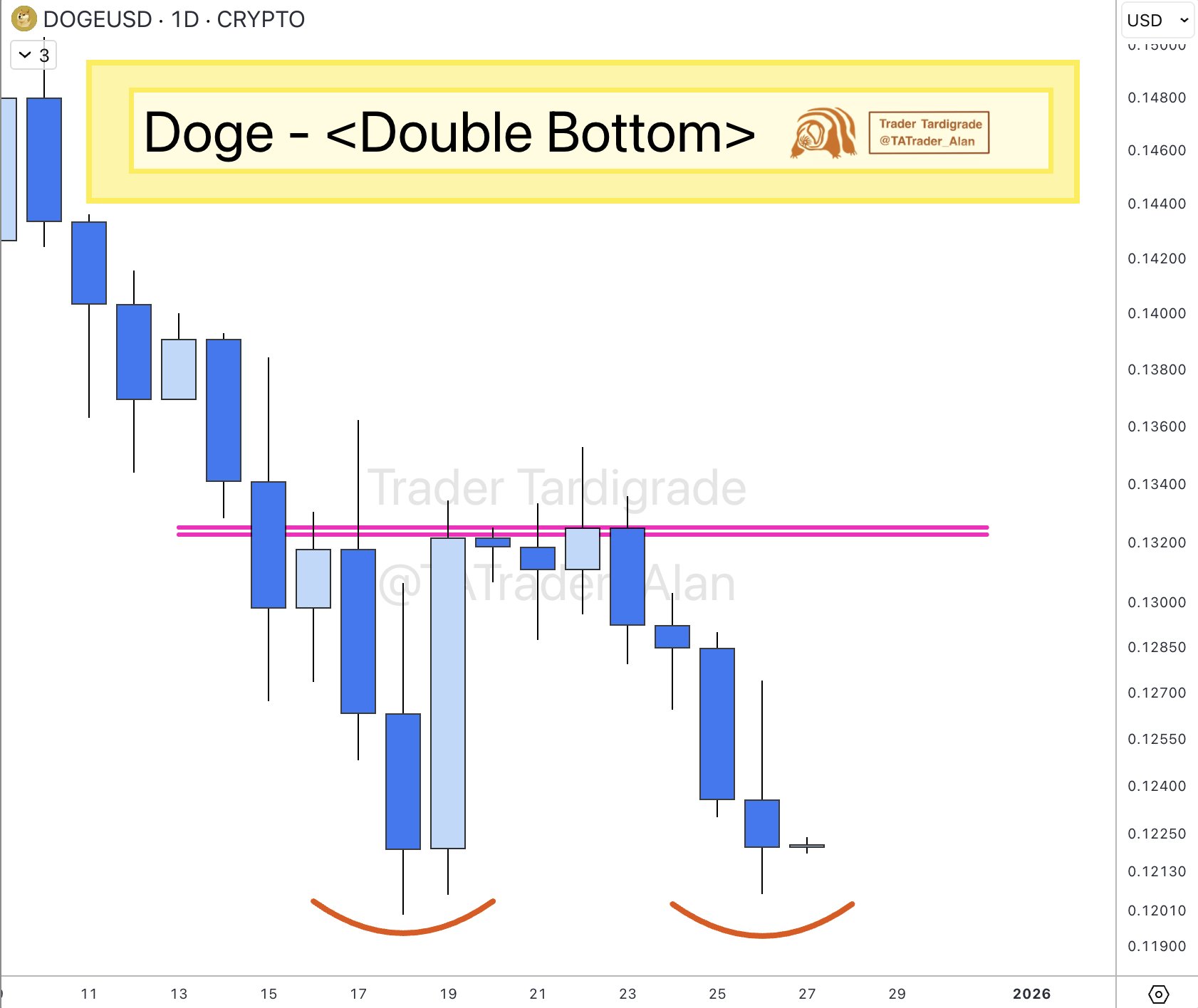 DOGE 1 DAY CHART DOGE 1 DAY CHART