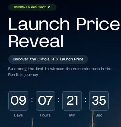  9-Day Remittix Launch Countdown