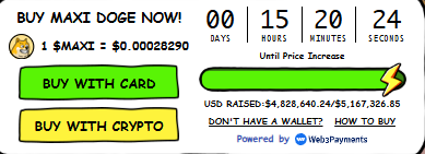 Maxi Doge Presale Status