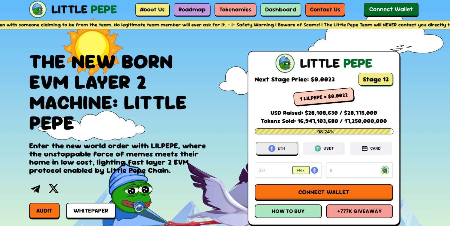 Little pepe presale 