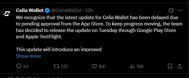 CELIA Token Mainnet Migration and Token Claim Details CELIA Token Mainnet Migration and Token Claim Details