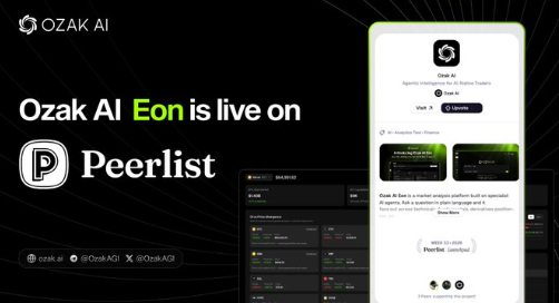 Ozak AI EON Peerlist Launch