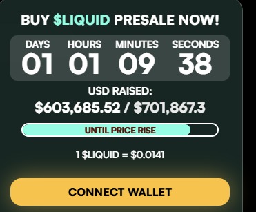 LiquidChain Presale live