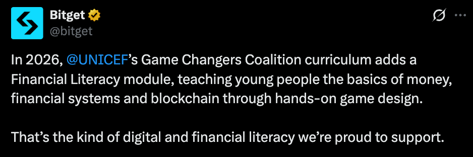Bitget Official Tweet